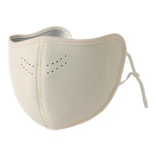 澳绒保暖口罩冬天防风防寒女高颜值2025新款防冻脸加绒加厚秋冬款