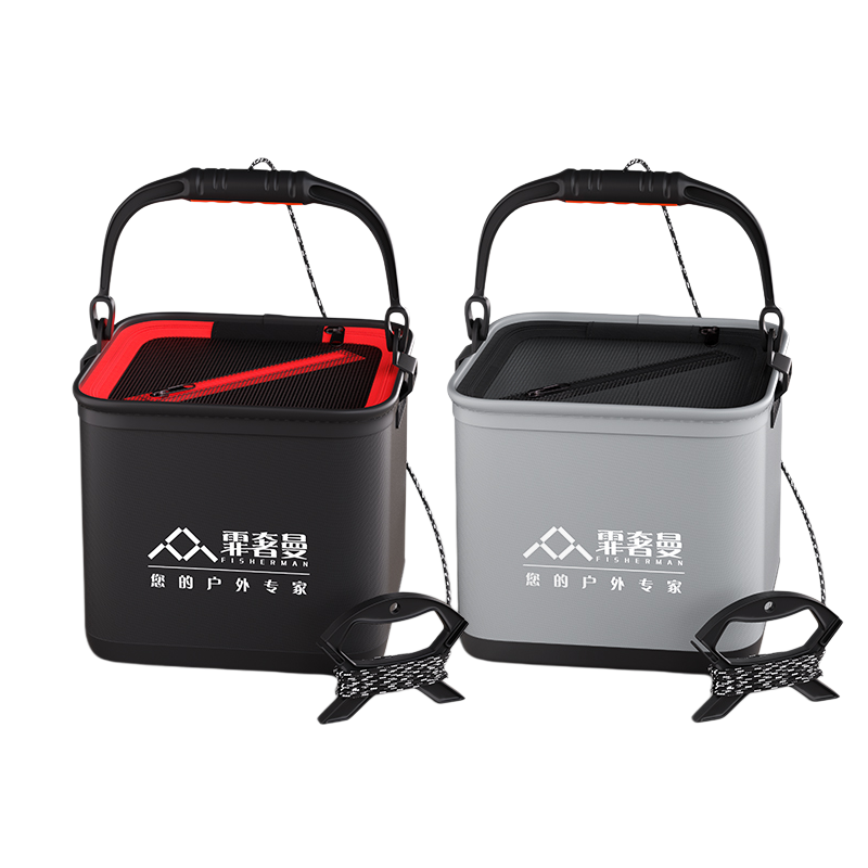 折叠打水桶钓鱼专用活鱼桶鱼护桶