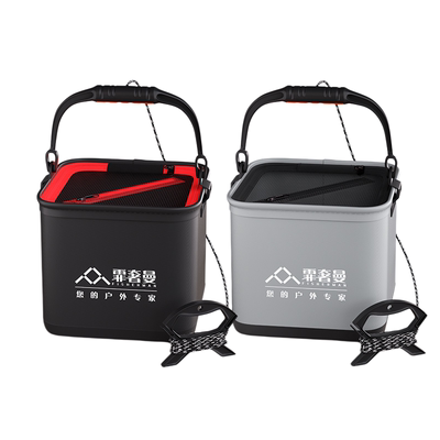 折叠打水桶钓鱼专用活鱼桶鱼护桶