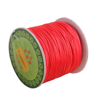 0.6mm73号玉带牌玉线珠宝线无弹力佛珠手工编织DIY手链红绳子串珠