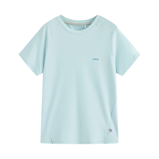 onmygame26夏新品【科学凉冰沙T】儿童凉感速干短袖t恤男女童上衣