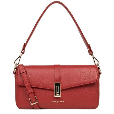 LANCASTER女士单肩包头层牛皮