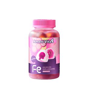 亚美维他补铁软糖缺血不足女性补铁剂孕妇女生好气血调理官方正品