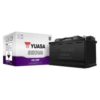 YUASA汤浅蓄电池AGM80/LN4启停