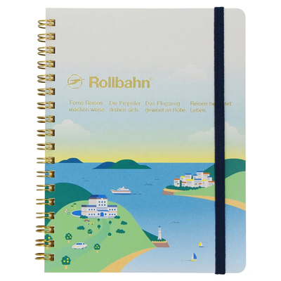 rollbahn进口学生文具方格笔记本