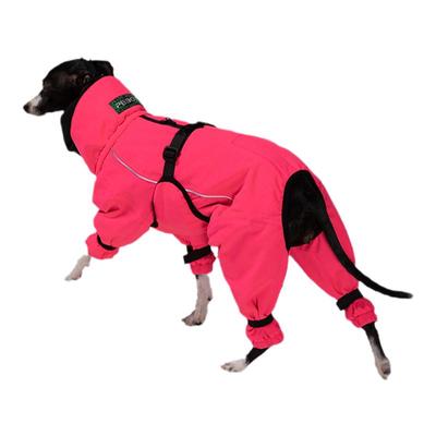 PEBOT3M暖棉Elsa冲锋衣四腿防风防水大型犬滑雪服狗狗棉衣非羽绒