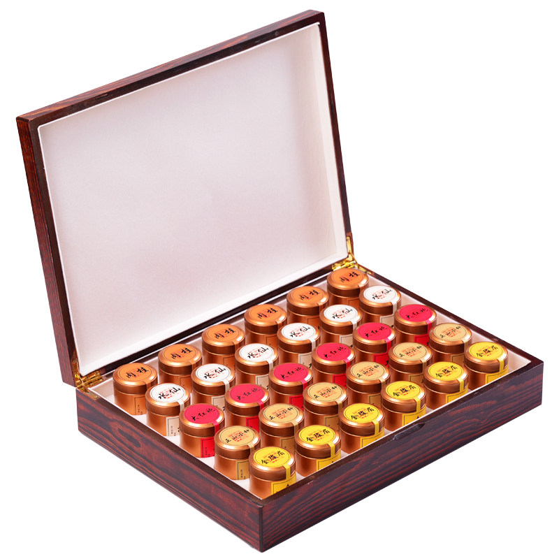 小金罐茶正宗特级金骏眉大红袍肉桂浓香型正山小种红茶茶叶礼盒装