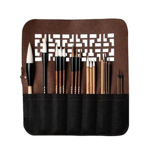 善琏湖笔国画毛笔套装书法专用初学者勾线笔画画初学专业级狼毫兼毫羊毫白云叶筋笔工笔画国画笔中国画小学生