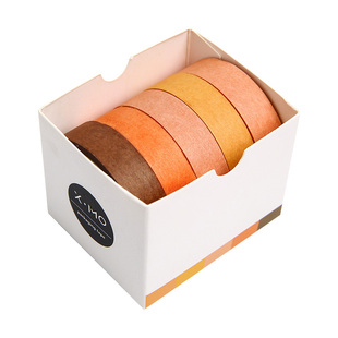 ins风纯色和纸胶带莫兰迪手帐素材墙贴装饰墙面海报贴纸无痕粘贴