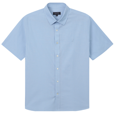 NAUTICA/诺帝卡休闲短袖衬衫