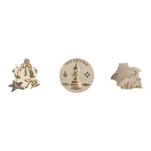 moodtape.棋森林猫头鹰星愿瓶信封印学生书信火漆章mood手帐diy印