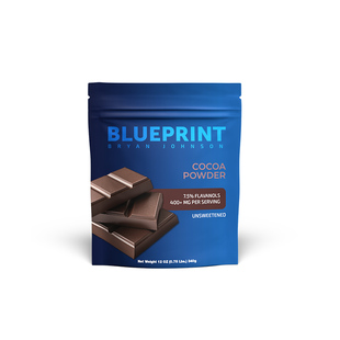 Blueprint Bryan Johnson至臻纯可可粉未碱化原装生低脂0添糖生酮