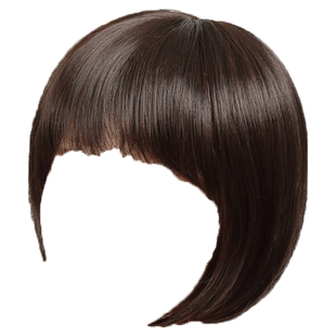 化疗后女士假发短发逼真透气短直发光头真发全真人发中年妈妈头套