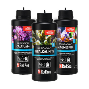 红海RedSea基础元素ABC钙锶镁KH添加剂补充剂SPS珊瑚LPS液体提升