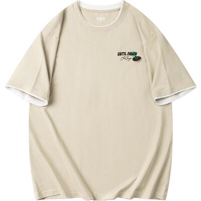 森马宽松时尚潮流字母短袖T恤男