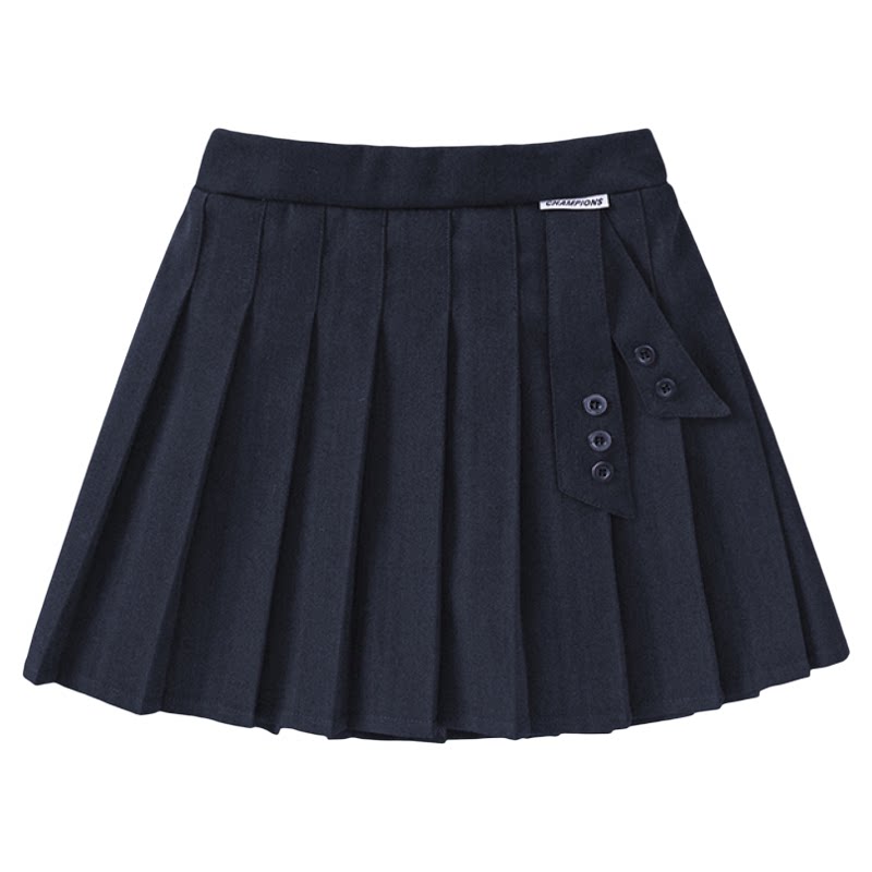 女童西装半身裙春秋2026新款儿童洋气校服百褶裙学院风学生jk韩版
