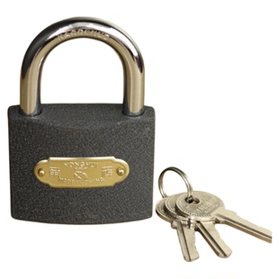 甬辉牌铁挂锁宿舍柜子门锁通开锁通用挂锁小锁头一把钥匙开多把锁