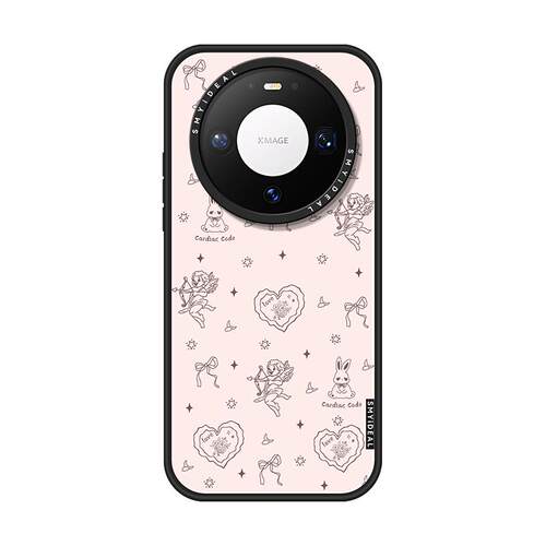 适用华为mate80手机壳mate80Promax磁吸保护套mate70Pro+小众可爱mate60Pro防摔丘比特外壳80Pro好看高级感