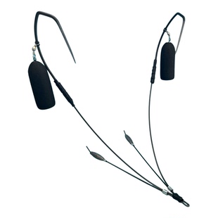 可视锚鱼钩三爪钩三耙钩刀锋鲤鱼钩抗流水加重双腿单钩双钩鲤鱼钩