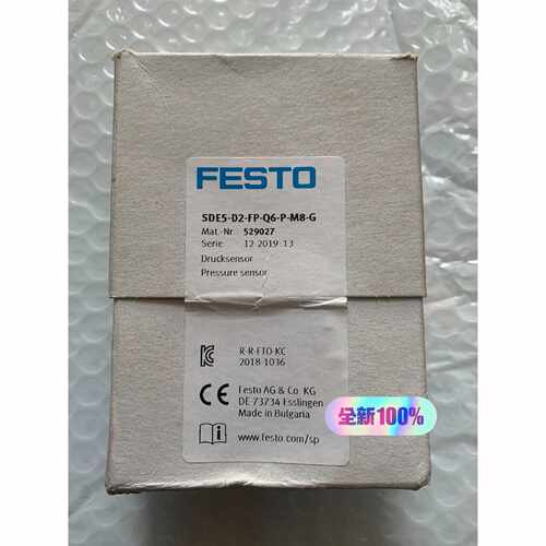 询价-FESTO压力传感器529027SDE5D2FP
