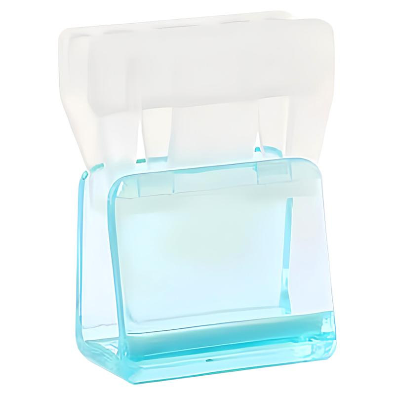 糖果透明推推夹防卷试卷固定器收纳推拉彩色夹子a4活页纸夹推夹器