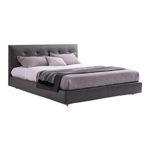 芬纳维亚传承 现代简约双人主卧大床布艺卧室床(Mikkel米克尔）