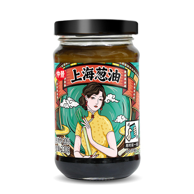仲景上海葱油瓶装拌面专用酱料