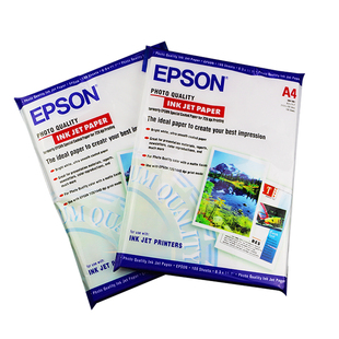 爱普生100G 128G 220G 250G 300G A4彩色喷墨打印纸 彩喷白卡纸