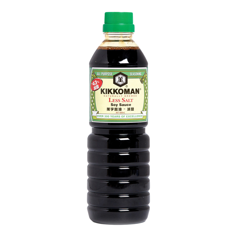 万字酱油 香港进口减盐酱油厨房家用调味提鲜增味烹饪进口600ml版