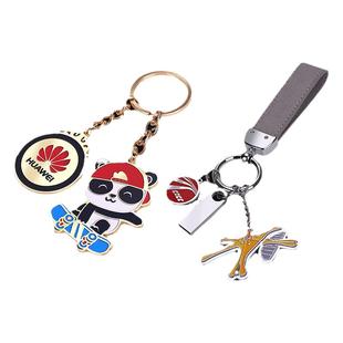 金属钥匙扣定制冰箱贴卡通动漫公司校园小礼品高档金属挂件定做