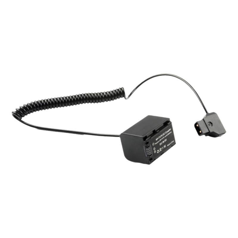 外接电源FV70假电池 B型口D-TAP弹簧线适用索尼DCR-SX20EK SX21E