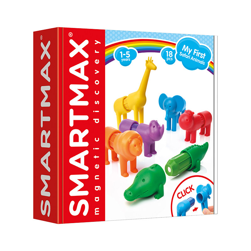smartmax动物连连乐益智磁力玩具