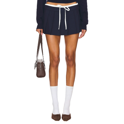 [春季新品]LIONESS 短裙百褶裙美式休闲风REVOLVE短裤Miu系千金风