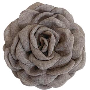 发夹女后脑勺花朵2025新款高级感干枯玫瑰花抓夹鲨鱼夹夹子头饰