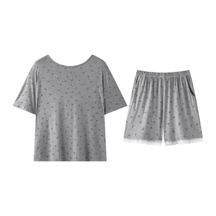 曼系“露背小心机”莫代尔睡衣女夏季薄款系带纯欲慵懒家居服套装