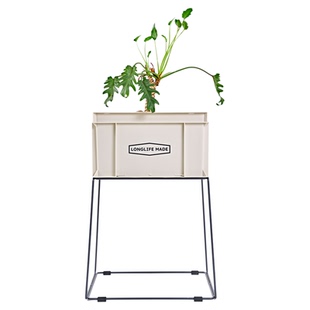 longlife工业风收纳箱户外车载露营家用客厅移动床头柜储物收纳柜