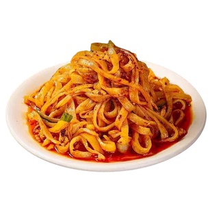 正宗宝鸡擀面皮陕西凉皮岐山红油面皮米皮方便速食小吃陕西特产