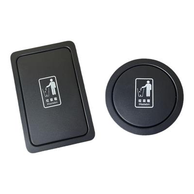 不锈钢台面嵌入式垃圾桶摇盖轩城