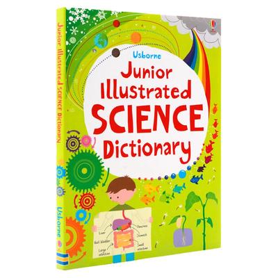 Usborne儿童初级插图科学字典 Junior Illustrated Science Dictionary 英文原版进口图书 全彩版图解字典 英语学习工具书