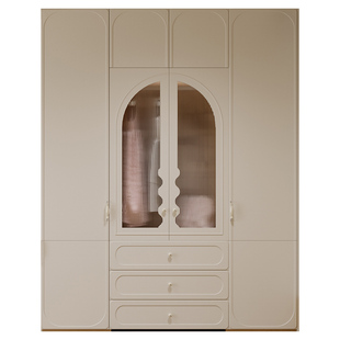 全友全屋定制儿童房衣柜书桌柜一体飘窗悬浮书桌多功能房家具定做