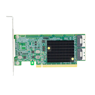 PCIe4.0 x16NVMe扩展卡 2口SlimSAS8654转4个U.2SSD Retimer主控