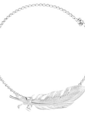 YVMIN尤目素羽毛钻石项圈choker