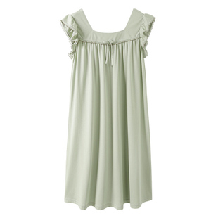 夏季天丝棉睡裙女无袖2025新款莫代尔睡衣裙背心夏天睡衣性感吊带