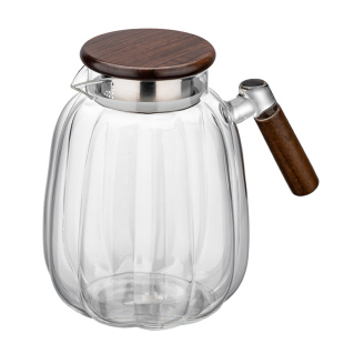 中式高硼硅玻璃壶耐高温煮茶烧水家用可加热大容量养生花茶泡茶壶