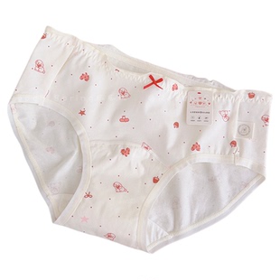 帕帕兔~甜美ins少女可爱纯棉加长裆内裤抑菌无痕中腰大码胖mm春夏