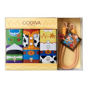 【重磅新品】Godiva歌帝梵玩具总动员巧克力豆黑巧牛奶礼物钥匙扣
