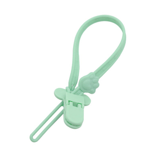 安抚奶嘴防掉链 硅胶婴儿奶嘴防掉绳 牙胶小玩具多功能挂绳