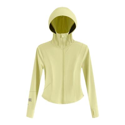 黑胶连帽防晒衣女新款防紫外线