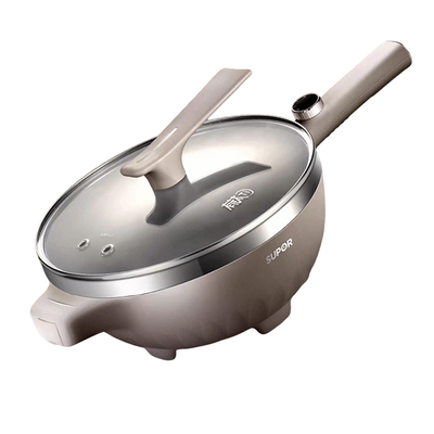 苏泊尔电炒锅新款有钛不粘锅多功能炒菜锅家用蒸煮锅电火锅烹饪机