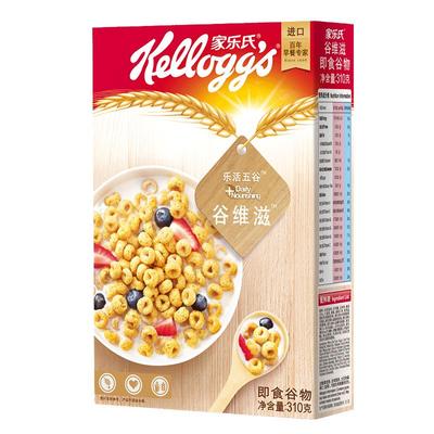 家乐氏麦片彩虹谷物圈牛奶